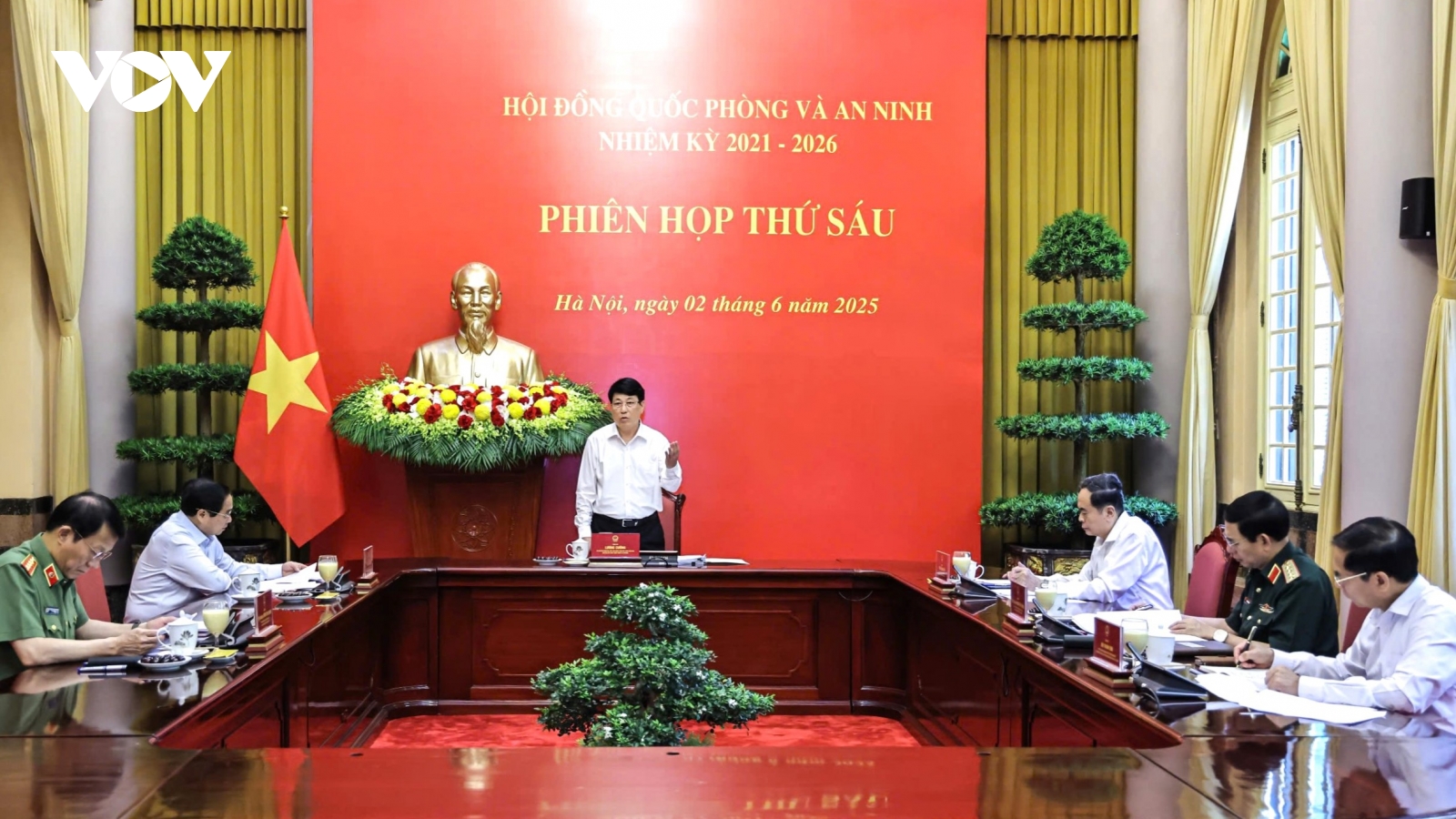 Chủ tịch nước chủ trì phiên họp Hội đồng Quốc phòng và An ninh