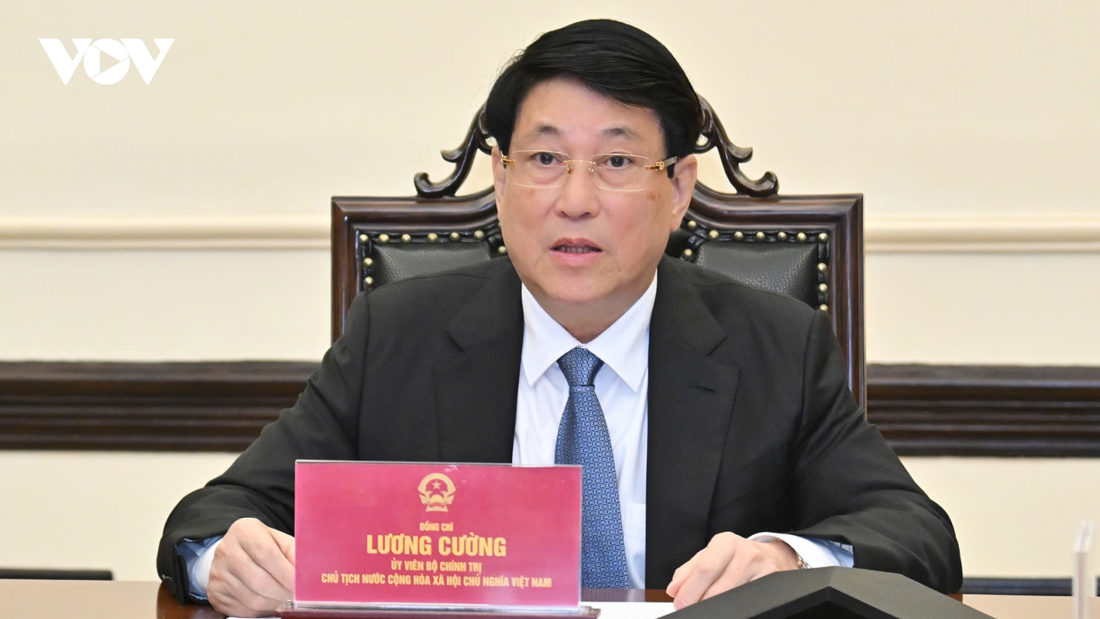 Chủ tịch nước Lương Cường điện đàm với Tổng thống Hàn Quốc Lee Jae Myung