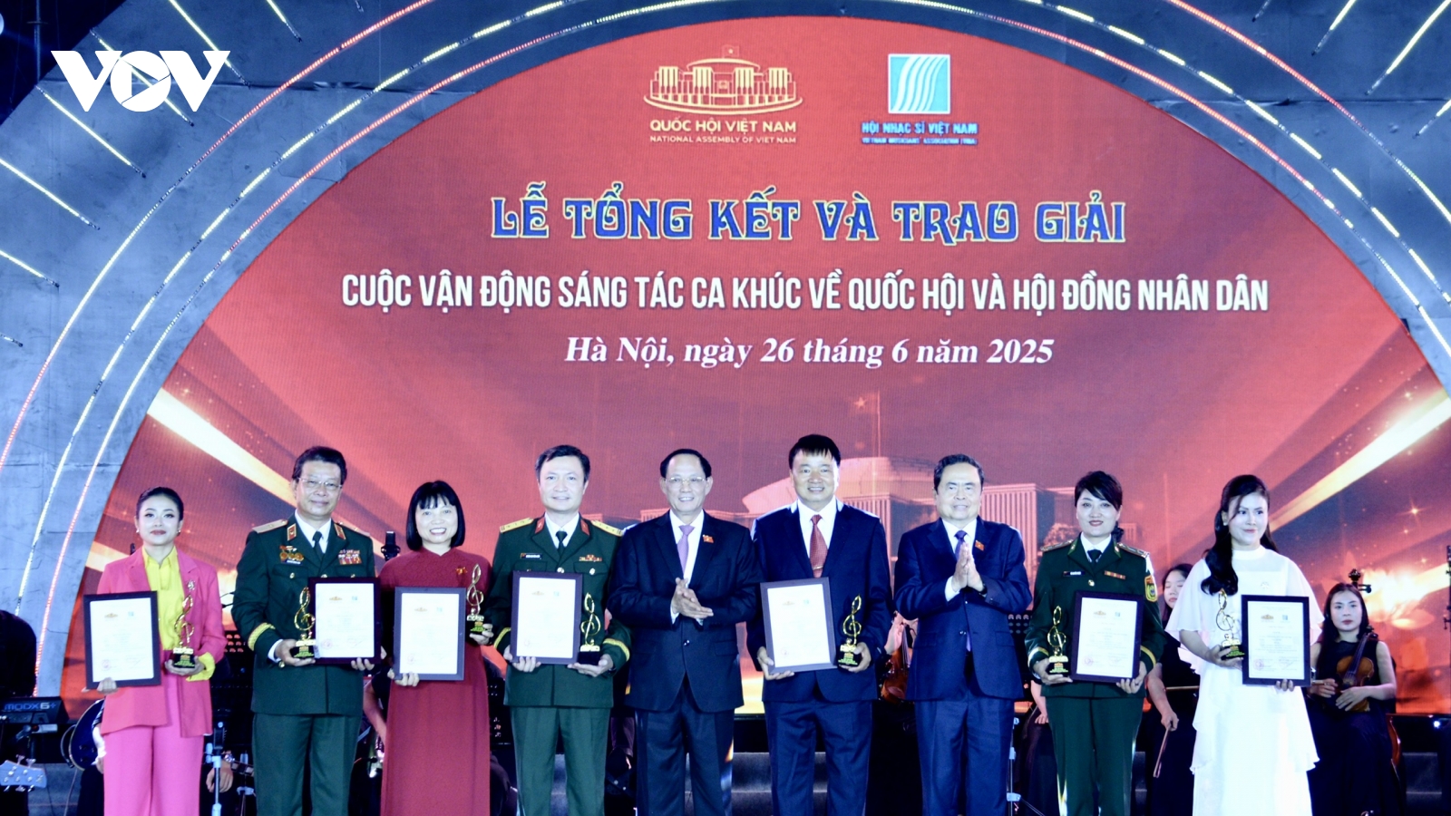 Tổng kết và Trao giải Cuộc vận động sáng tác ca khúc về Quốc hội và HĐND