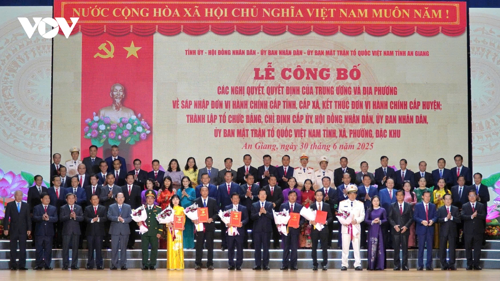 Danh sách Ban chấp hành Đảng bộ tỉnh An Giang sau sáp nhập