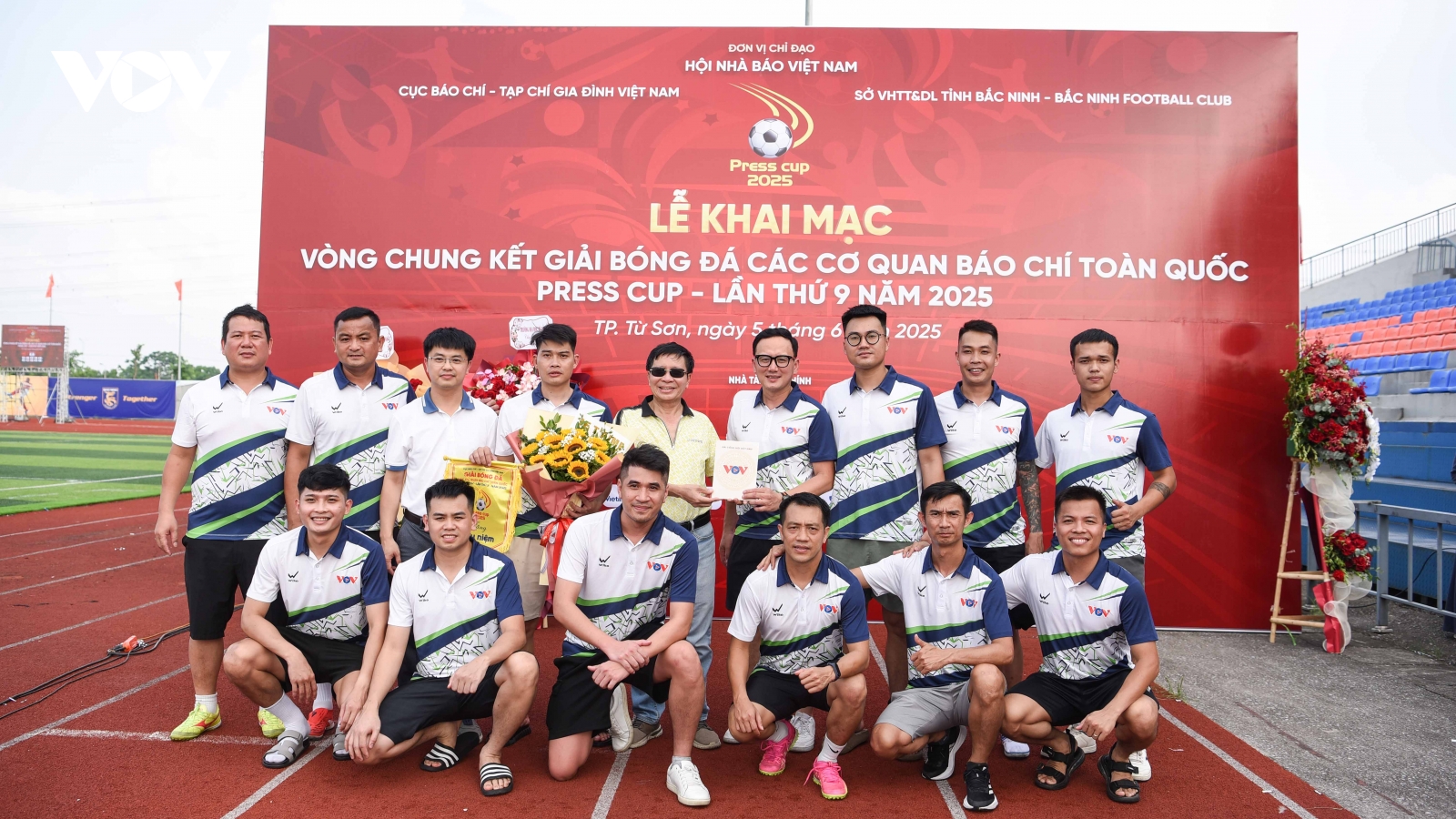 Khai mạc Giải bóng đá Press Cup 2025 lần thứ 9 tại Bắc Ninh