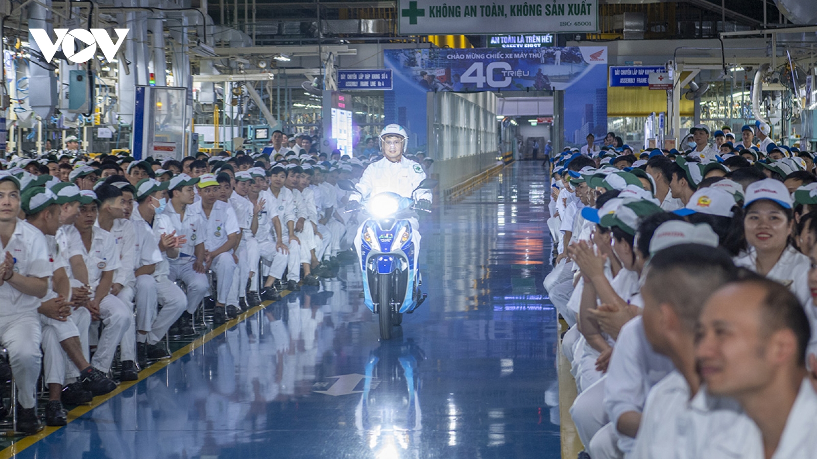 Honda Việt Nam xuất xưởng chiếc xe máy thứ 40 triệu