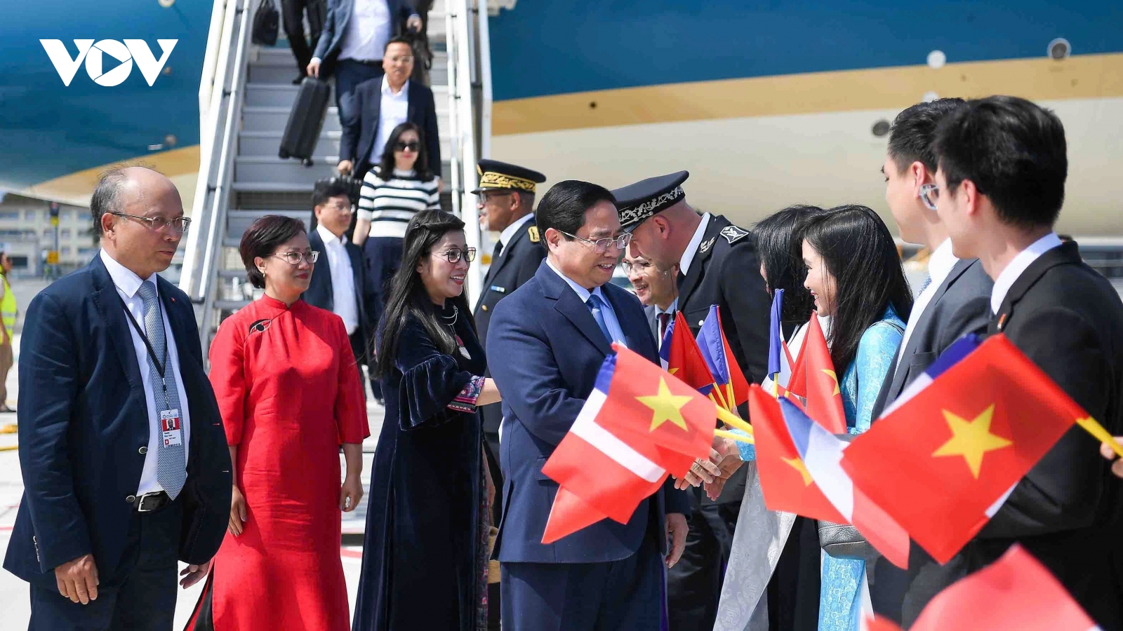 Thủ tướng Phạm Minh Chính đến Pháp dự Hội nghị Đại dương Liên Hợp Quốc lần thứ 3