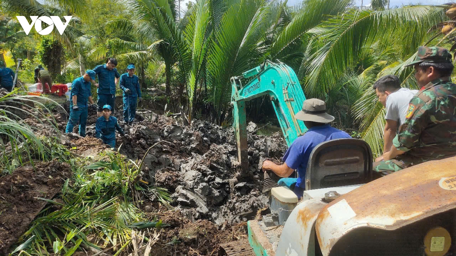 Bến Tre tìm kiếm, cất bốc được 51 bộ hài cốt liệt sĩ đã thất lạc trong lòng đất