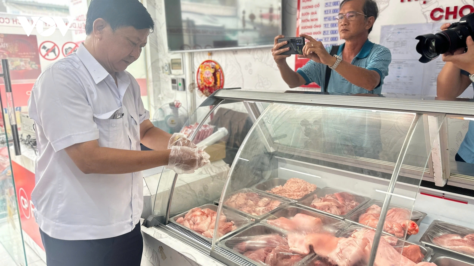 Kết quả xét nghiệm mẫu thịt heo tại một cửa hàng C.P ở Sóc Trăng