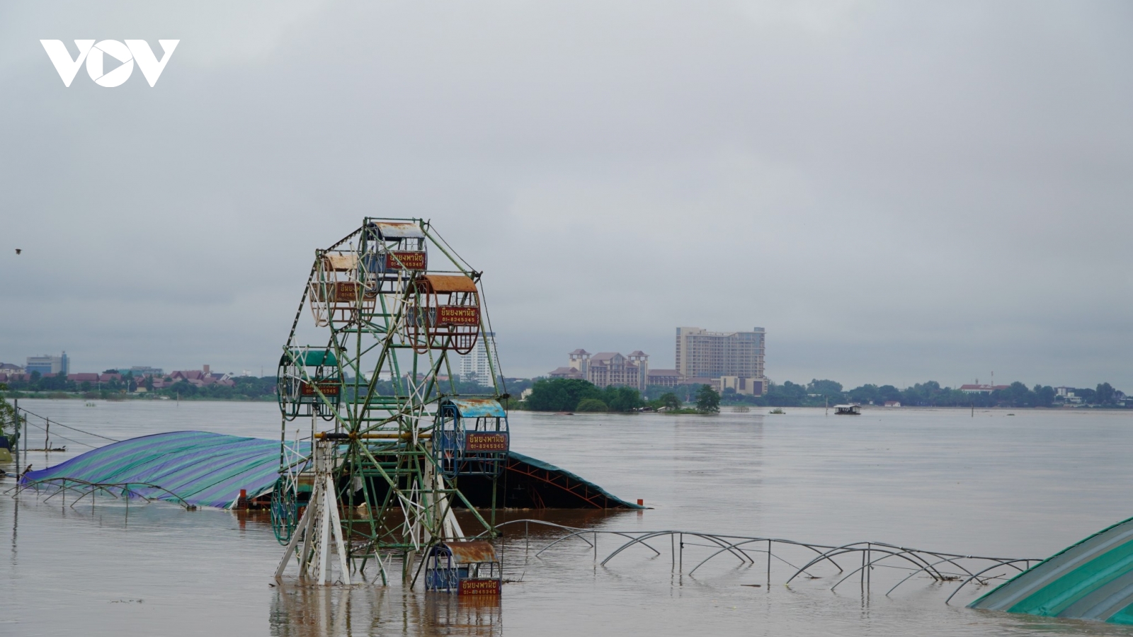 Lào chủ động ứng phó thiên tai trong mùa mưa lũ 2025