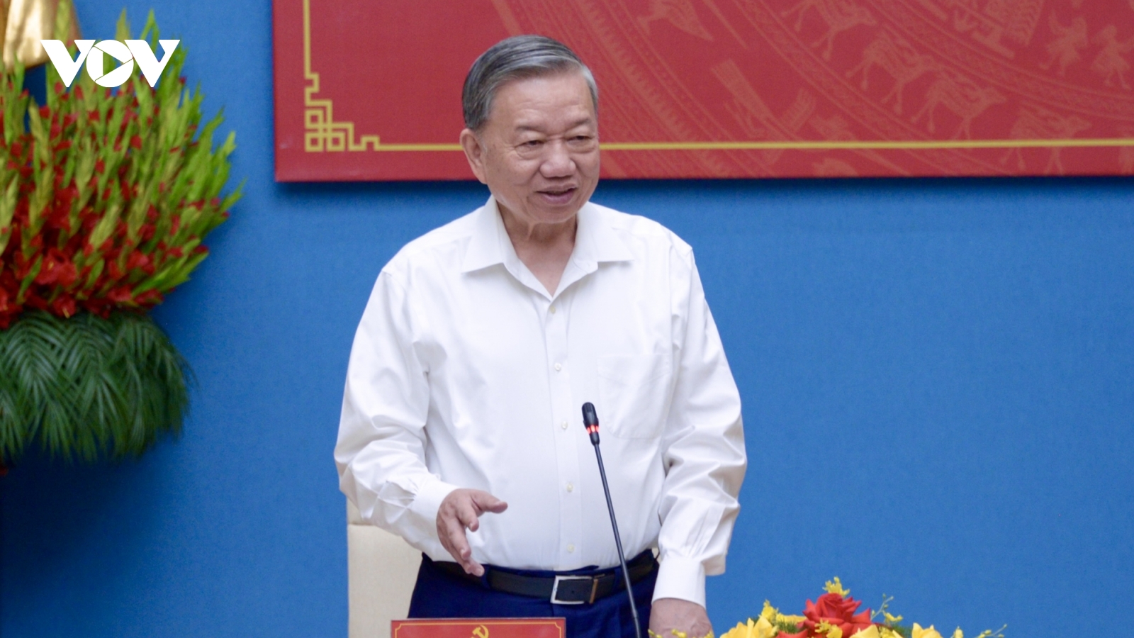 Phát biểu của Tổng Bí thư tại buổi làm việc với Phú Thọ, Vĩnh Phúc, Hòa Bình