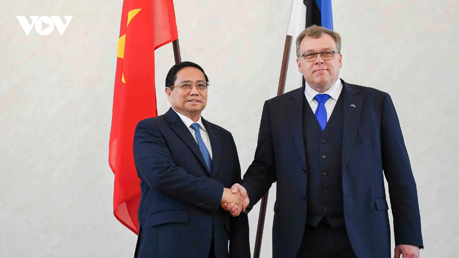 Thủ tướng Phạm Minh Chính hội kiến Chủ tịch Quốc hội Estonia