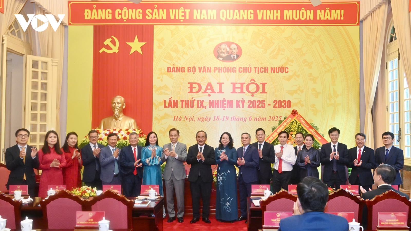 Đại hội Đảng bộ Văn phòng Chủ tịch nước lần thứ IX nhiệm kỳ 2025-2030