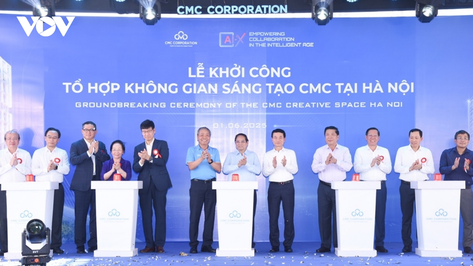 Thủ tướng dự khởi công tổ hợp không gian sáng tạo CMC