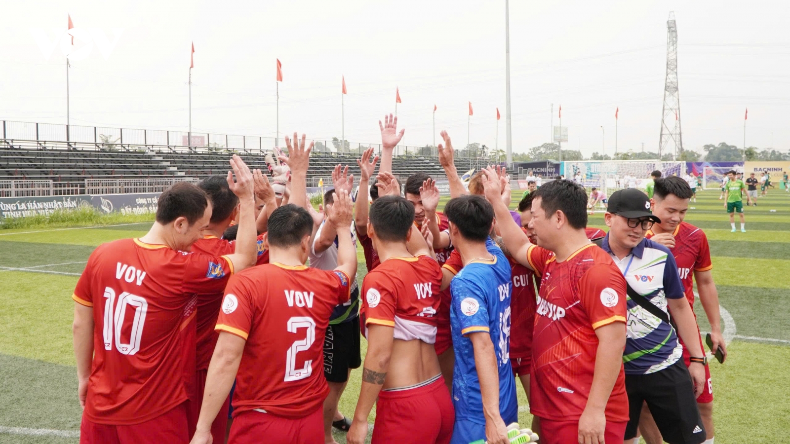 Đội bóng VOV vào bán kết Press Cup 2025 sớm 1 lượt trận
