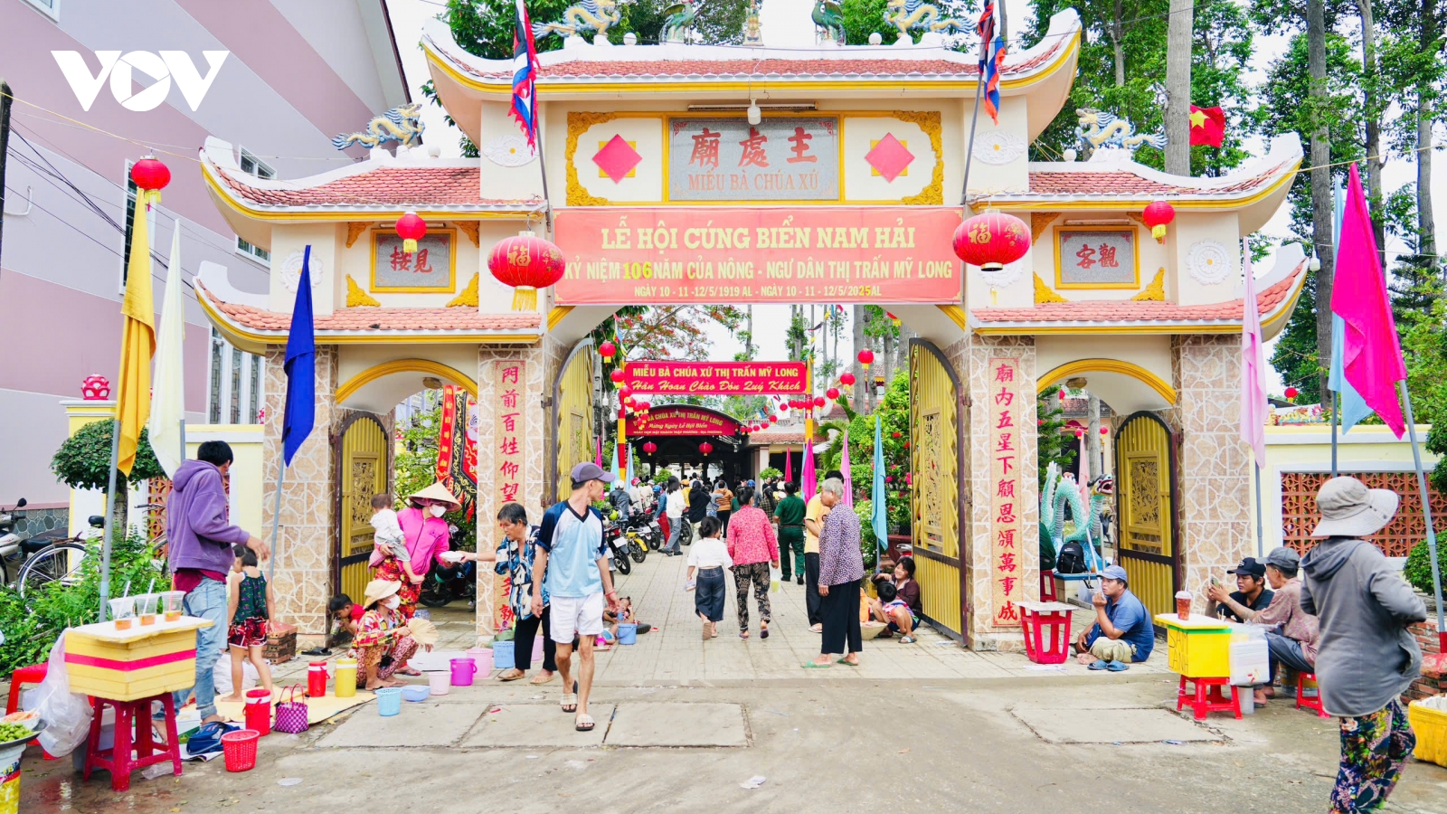 Lễ hội Cúng biển Nam Hải ở Trà Vinh lan tỏa bản sắc ven biển Nam Bộ