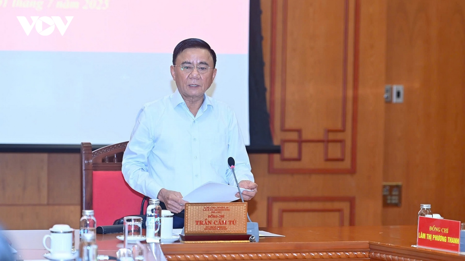 Thường trực Ban Bí thư giao ban với các ban đảng, cơ quan đoàn thể Trung ương