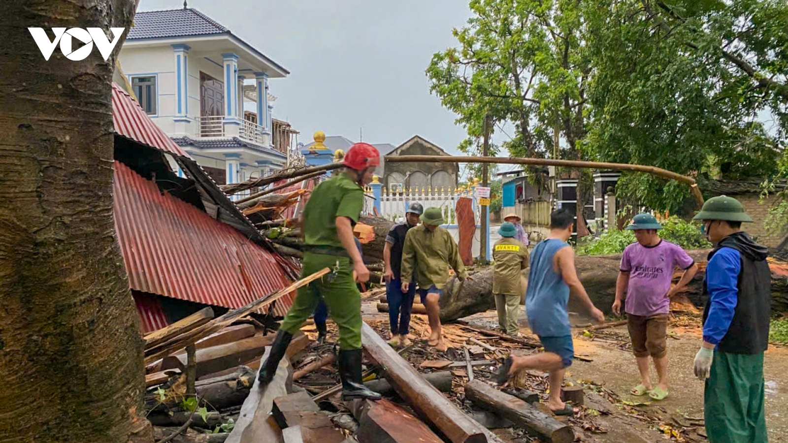 Công an Thái Nguyên trực 100% quân số, sẵn sàng ứng phó bão số 3 Wipha