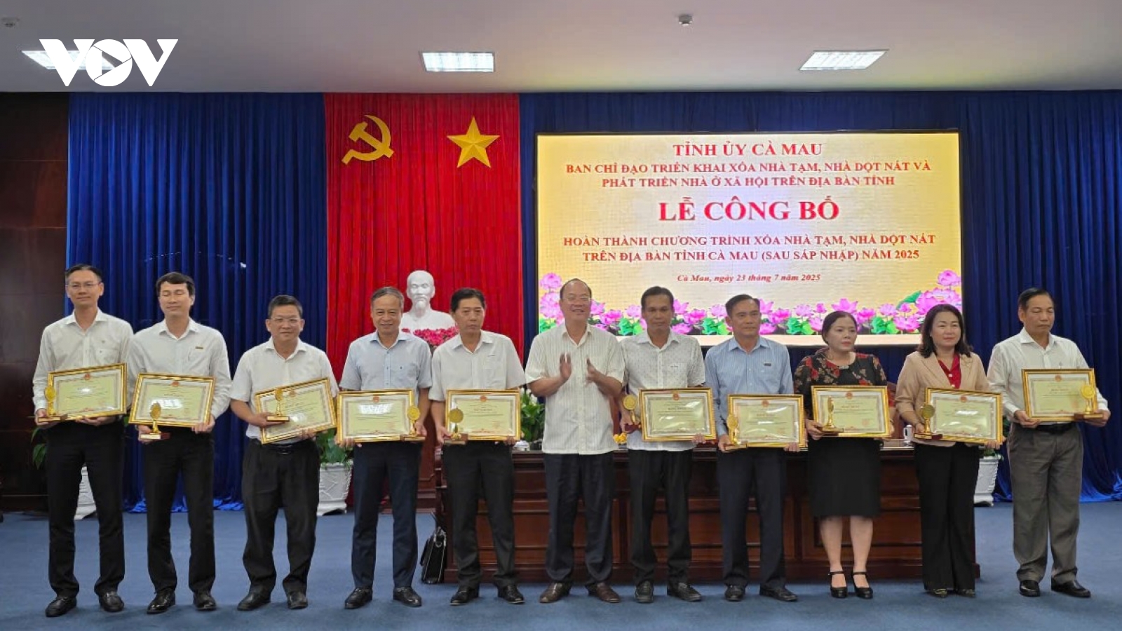 Cà Mau hoàn thành Chương trình xóa nhà tạm, nhà dột nát