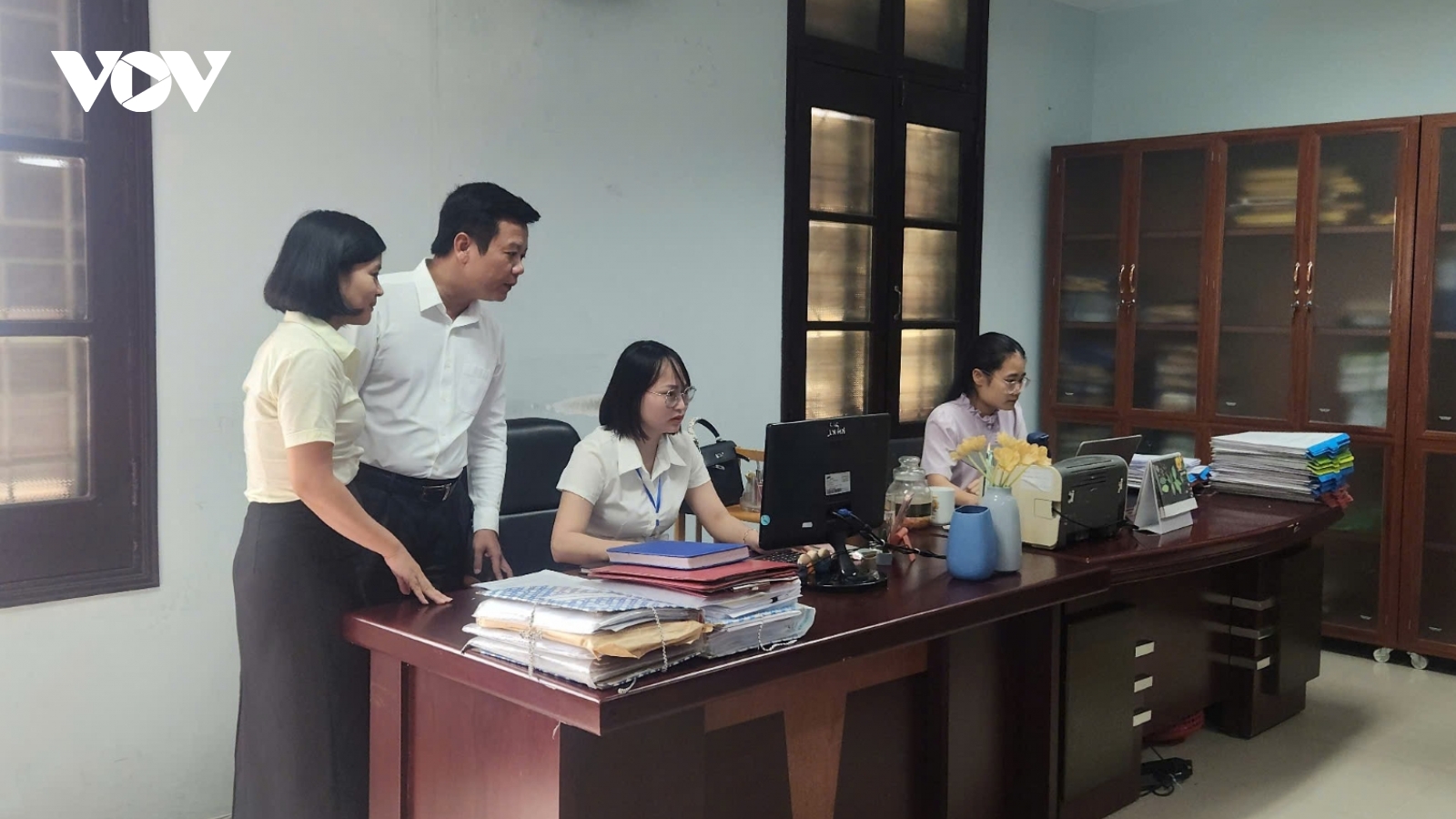 Cán bộ xa nhà ổn định tư tưởng, tập trung hoàn thành nhiệm vụ