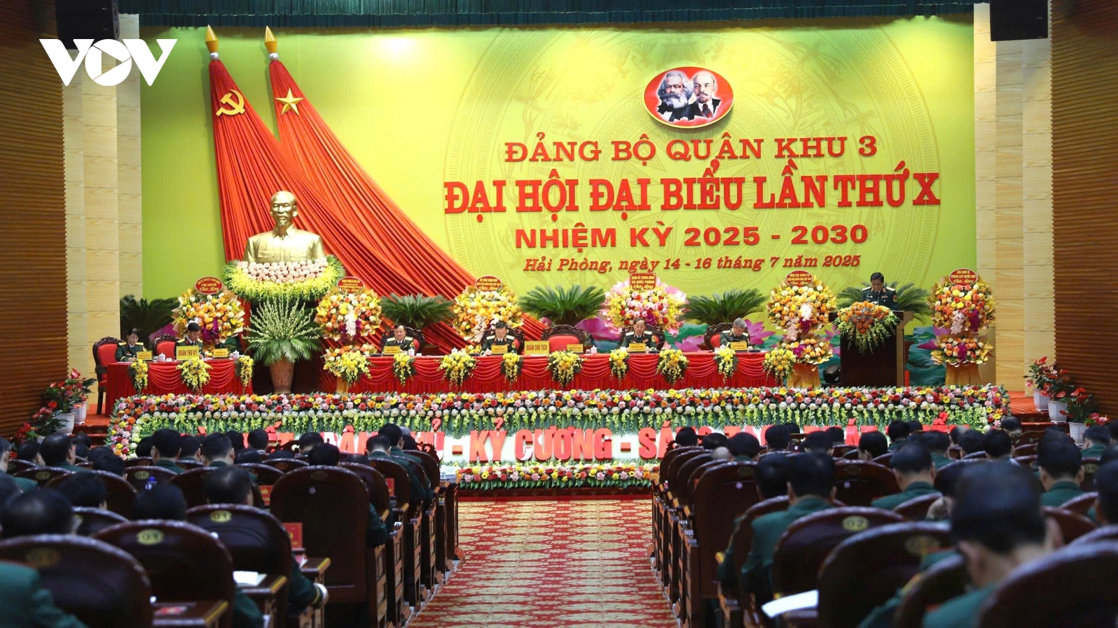 Đại hội Đảng bộ Quân khu 3 lần thứ X nhiệm kỳ 2025-2030