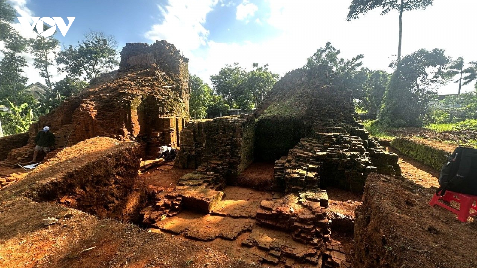 Huế công bố kết quả khai quật giai đoạn 2 Di tích Tháp đôi Liễu Cốc