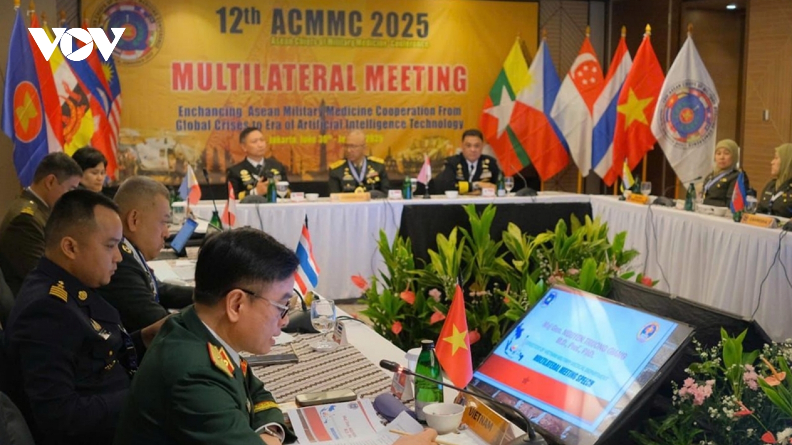 Việt Nam tích cực đóng góp vào Hội nghị Những người đứng đầu ngành Quân y ASEAN