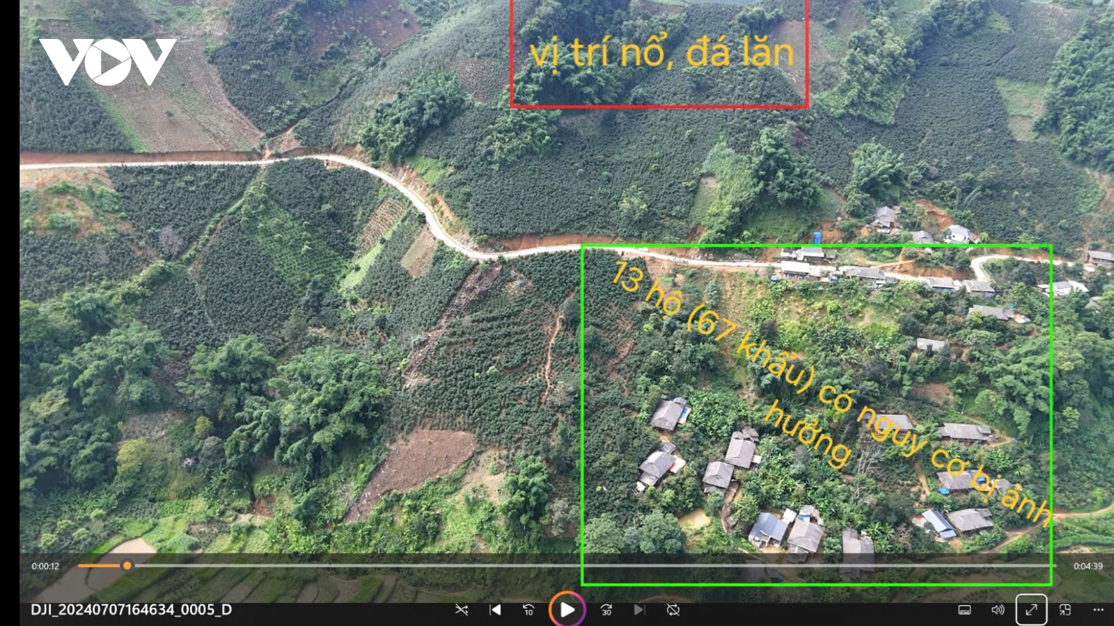 Liên tiếp xảy ra lở đá ở xã Nậm Lầu, Sơn La di chuyển khẩn cấp 13 hộ dân