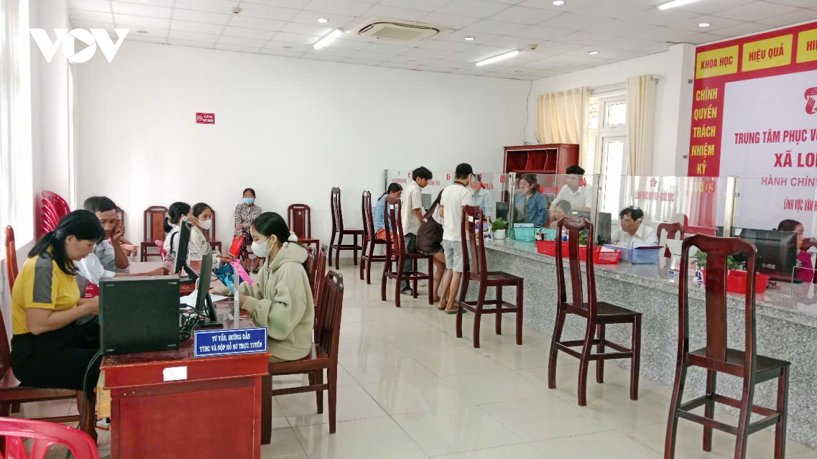 Xã Long Hồ, tỉnh Vĩnh Long chuẩn bị Đại hội điểm sau sáp nhập