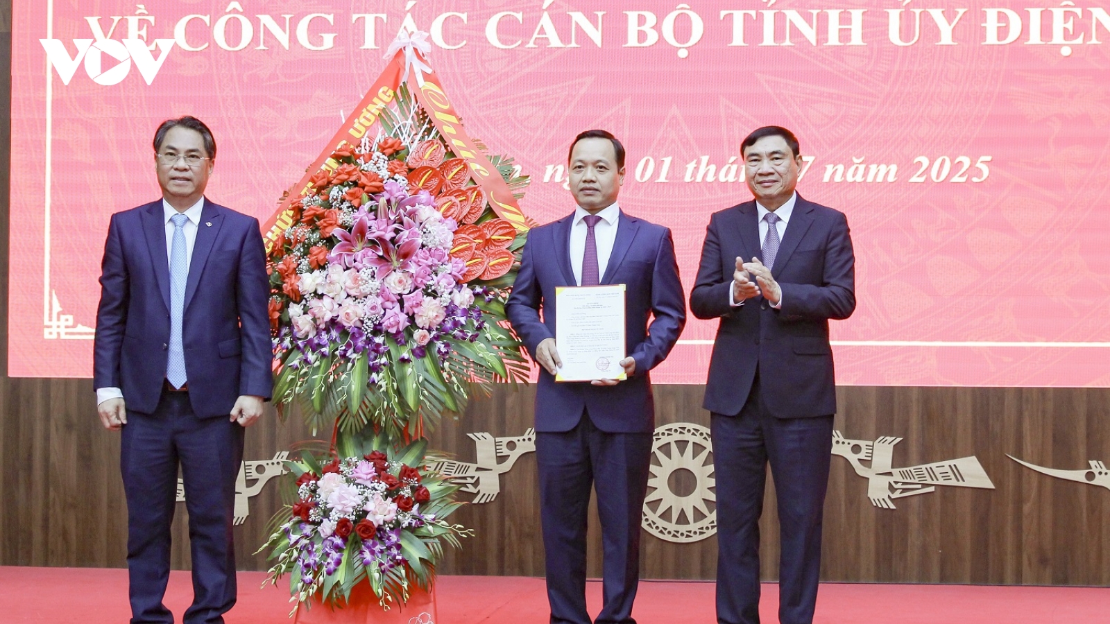 Bộ Chính trị điều động ông Trần Tiến Dũng giữ chức Phó Bí thư Tỉnh ủy Điện Biên