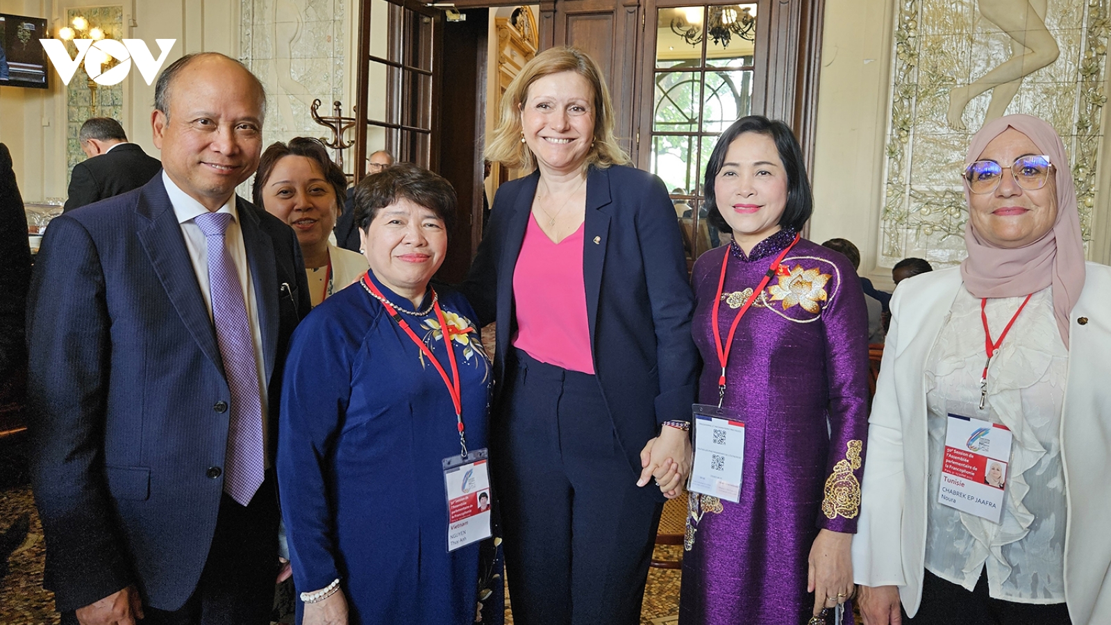 Phó Chủ tịch Quốc hội tiếp xúc song phương tại Đại hội đồng APF-50