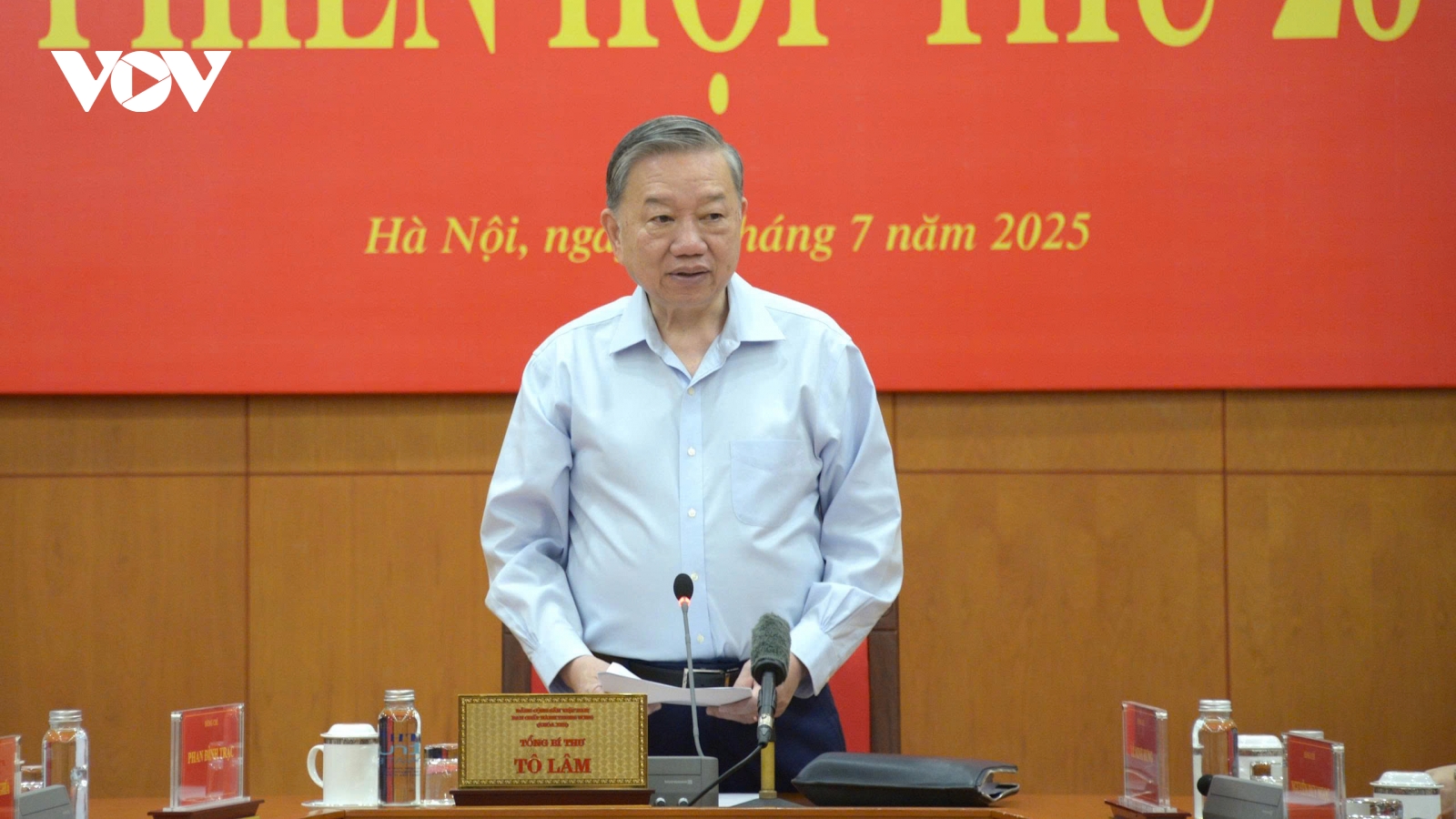 Tổng Bí thư Tô Lâm chủ trì họp Ban Chỉ đạo về phòng chống tham nhũng