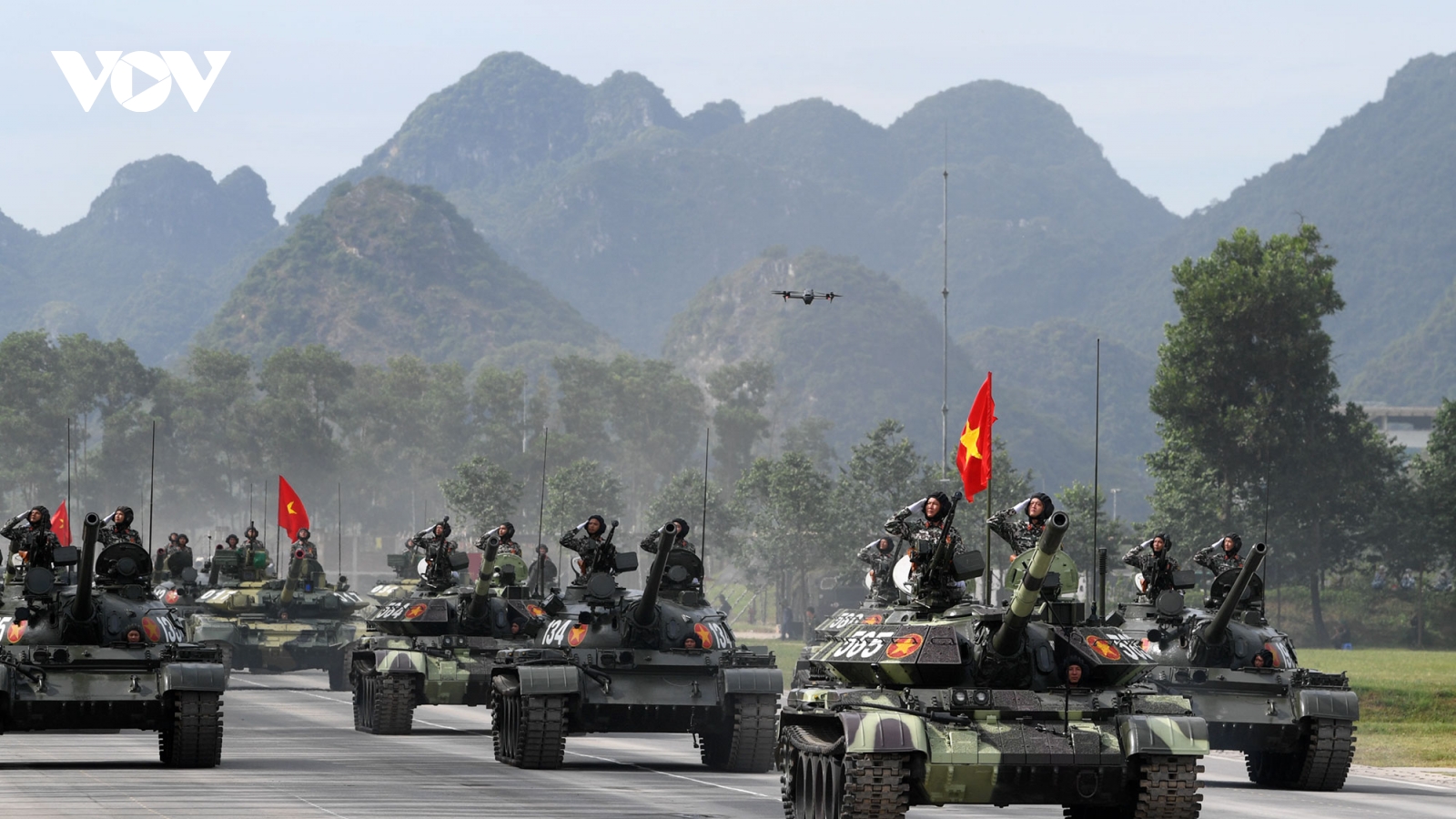 Dàn khí tài tiếp tục huấn luyện chuẩn bị diễu binh mừng Quốc khánh