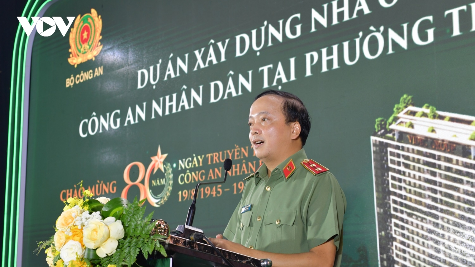 Bộ Công an khởi công dự án xây dựng nhà ở cho lực lượng vũ trang CAND tại Hà Nội