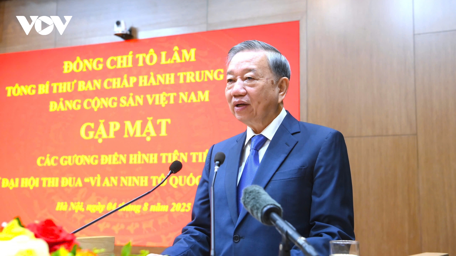 Tổng Bí thư Tô Lâm: Triển khai hiệu quả phong trào toàn dân bảo vệ an ninh Tổ quốc