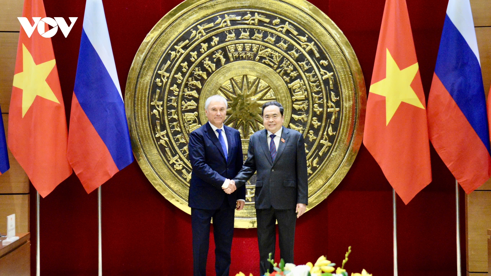 Chủ tịch Quốc hội Trần Thanh Mẫn hội đàm Chủ tịch Đuma Quốc gia Quốc hội Liên bang Nga