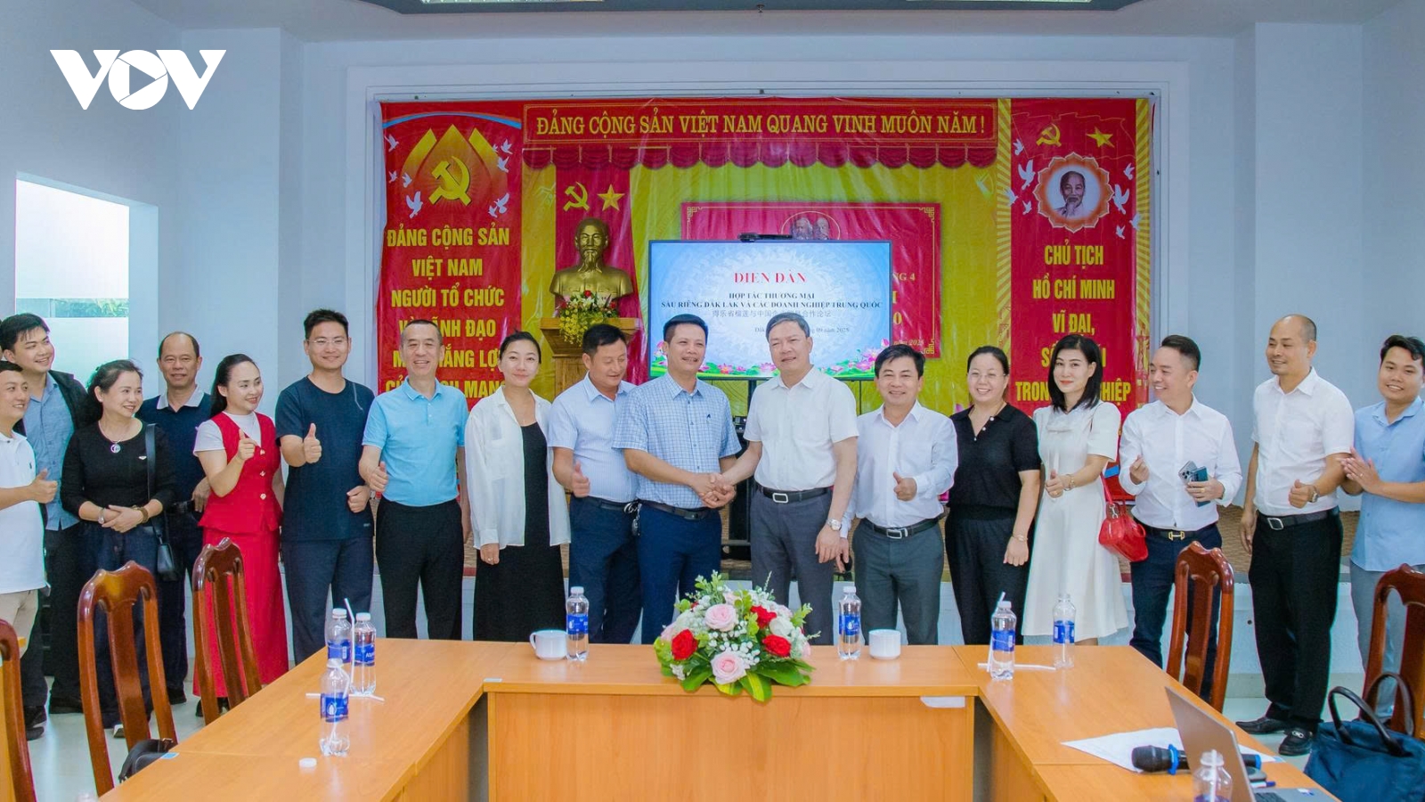 Đắk Lắk mở rộng hợp tác, xuất khẩu sầu riêng sang Trung Quốc