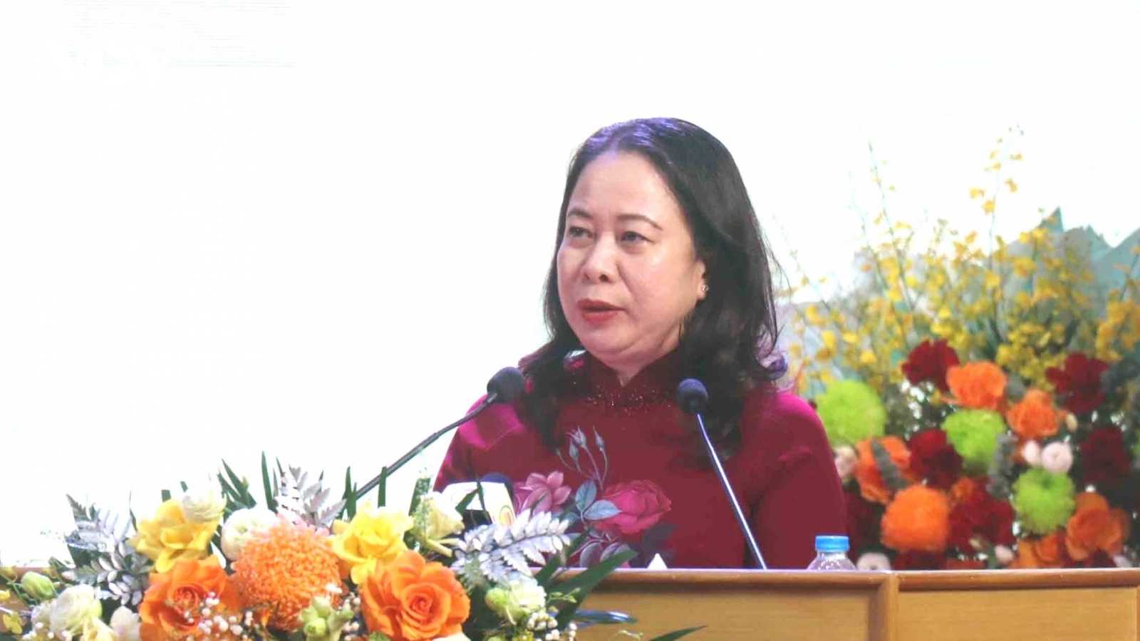 Phó Chủ tịch nước Võ Thị Ánh Xuân dự Đại hội thi đua yêu nước tỉnh Hưng Yên