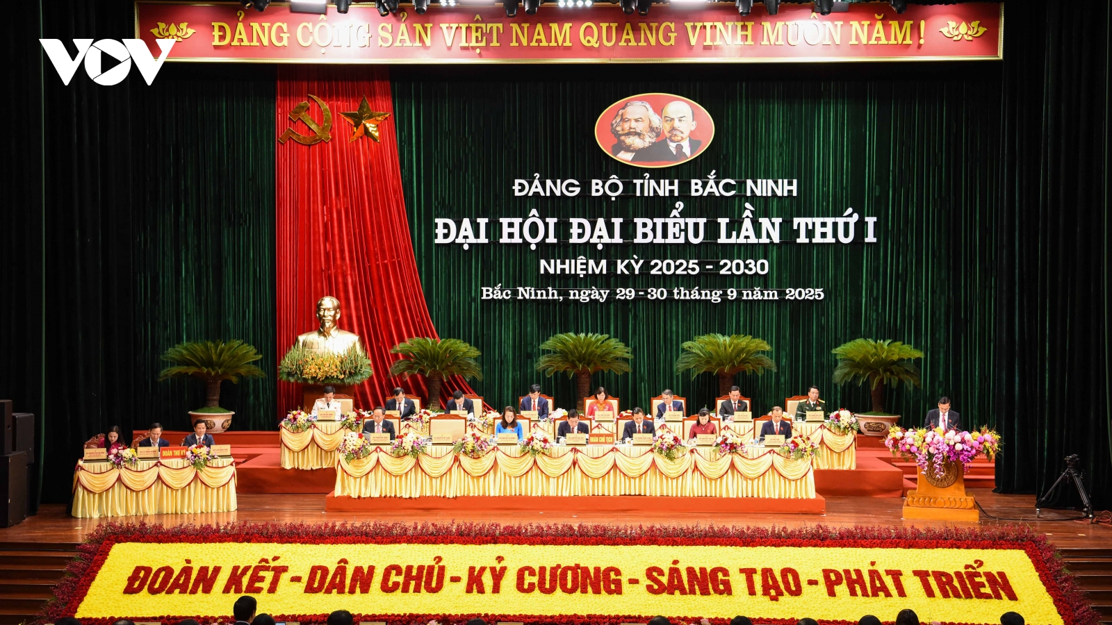 Khai mạc phiên trù bị Đại hội Đảng bộ tỉnh Bắc Ninh lần thứ I