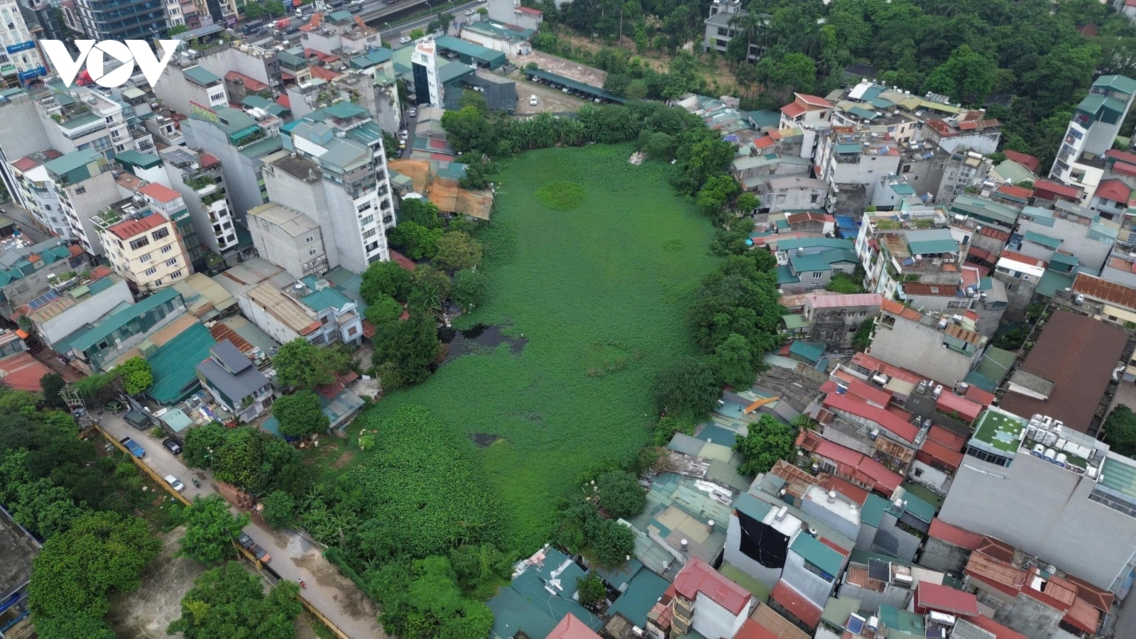 Dự án cải tạo hồ Rẻ Quạt giữa thủ đô 11 năm không giải tỏa xong mặt bằng