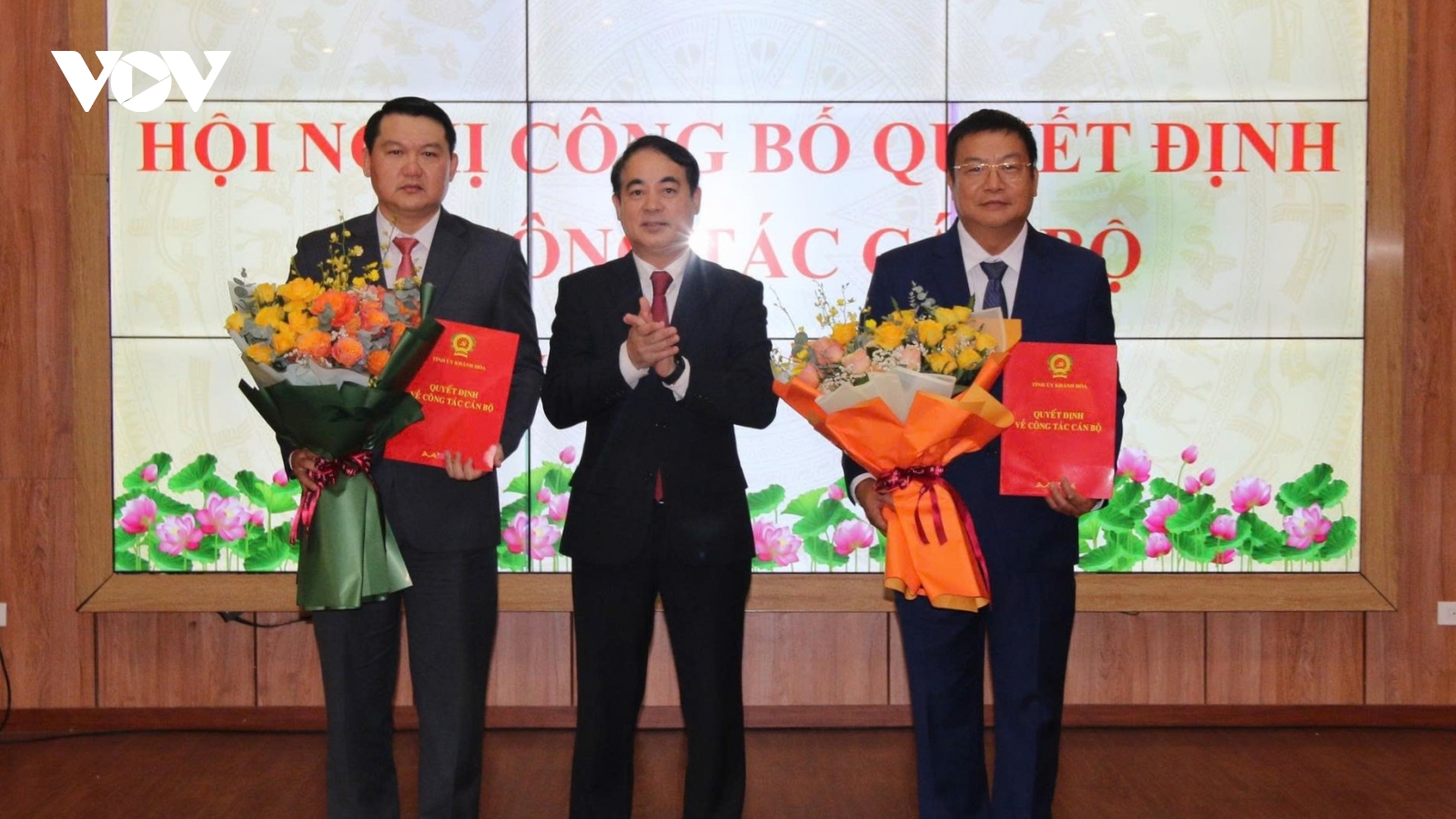 Khánh Hòa bổ nhiệm các Trưởng Ban Tổ chức, Ban Tuyên giáo và Dân vận Tỉnh ủy