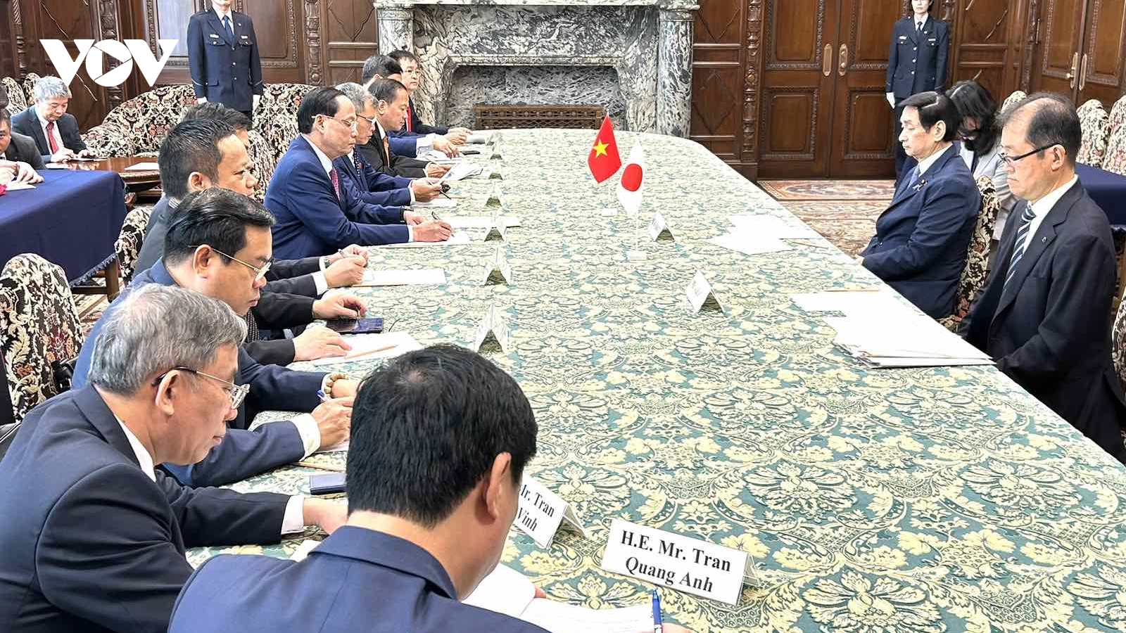 Phó Chủ tịch Quốc hội Trần Quang Phương tiếp tục nhiều hoạt động tại Nhật Bản