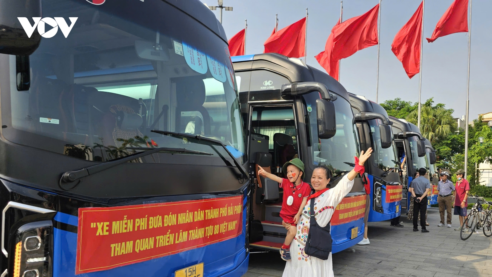 Hải Phòng miễn phí đưa đón người dân tham quan Triển lãm 80 năm thành tựu đất nước