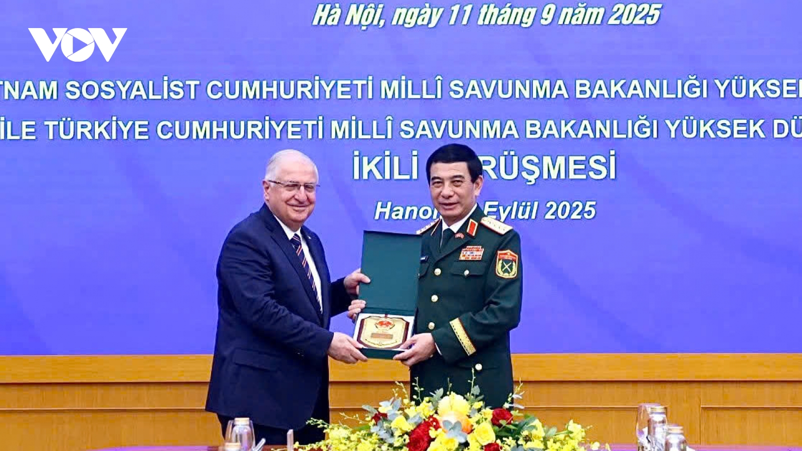 Bộ Quốc phòng Thổ Nhĩ Kỳ lần đầu cử sĩ quan tham mưu sang đào tạo tại Việt Nam