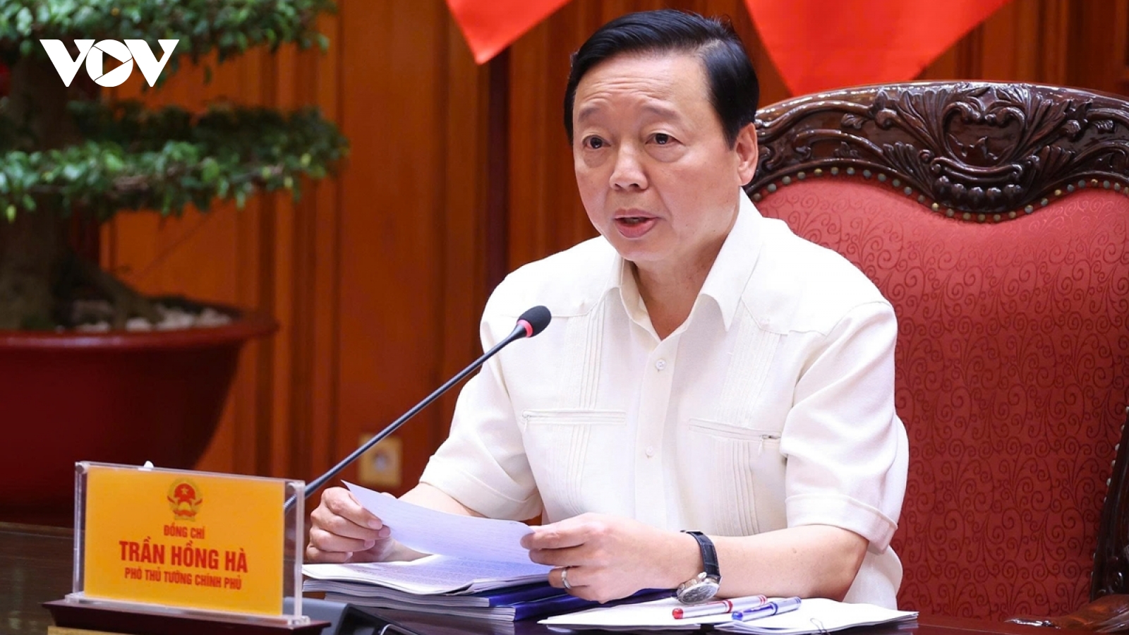 Phó Thủ tướng Trần Hồng Hà: Duy trì bảng giá đất 5 năm một lần