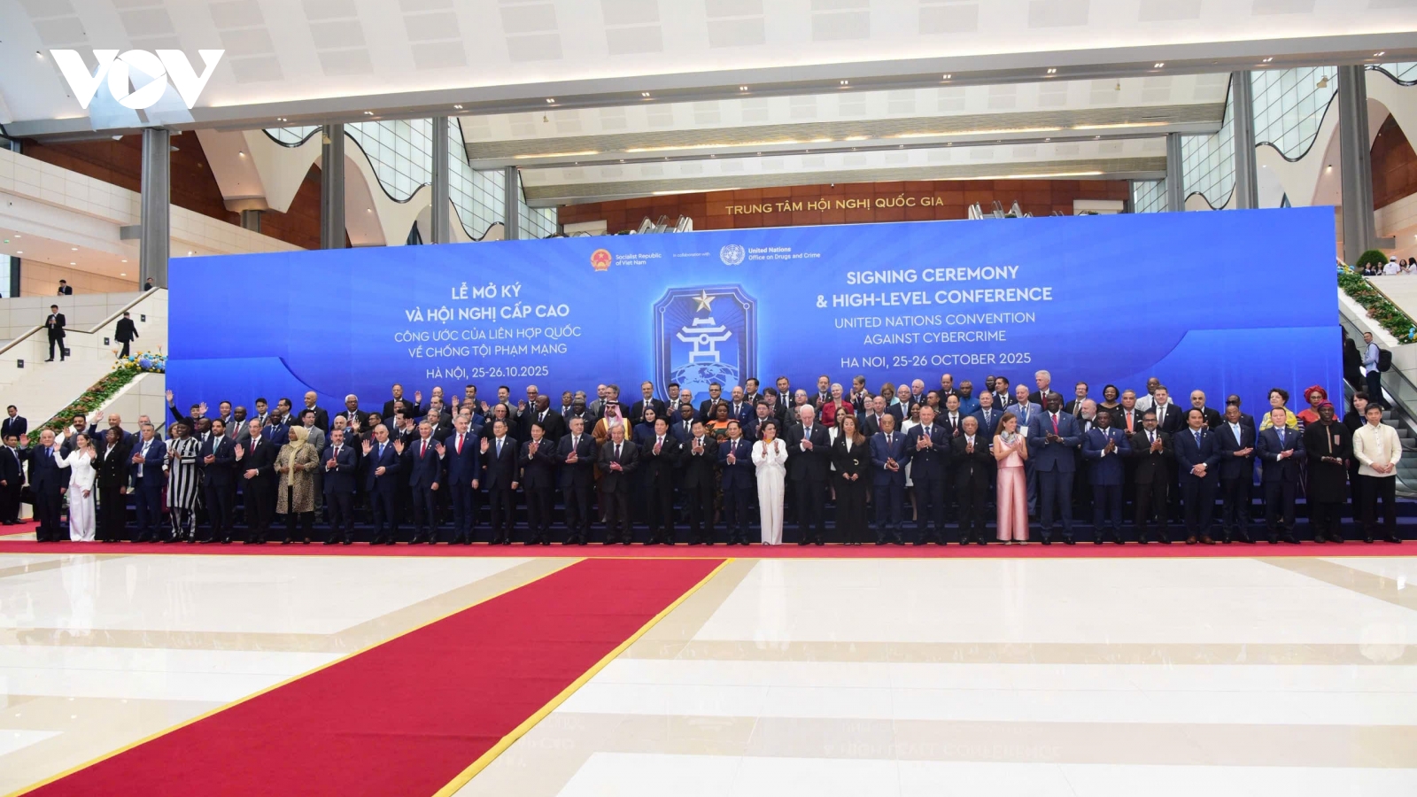 Lễ mở ký Công ước Hà Nội: Chủ tịch nước đón Tổng Thư ký Liên hợp quốc