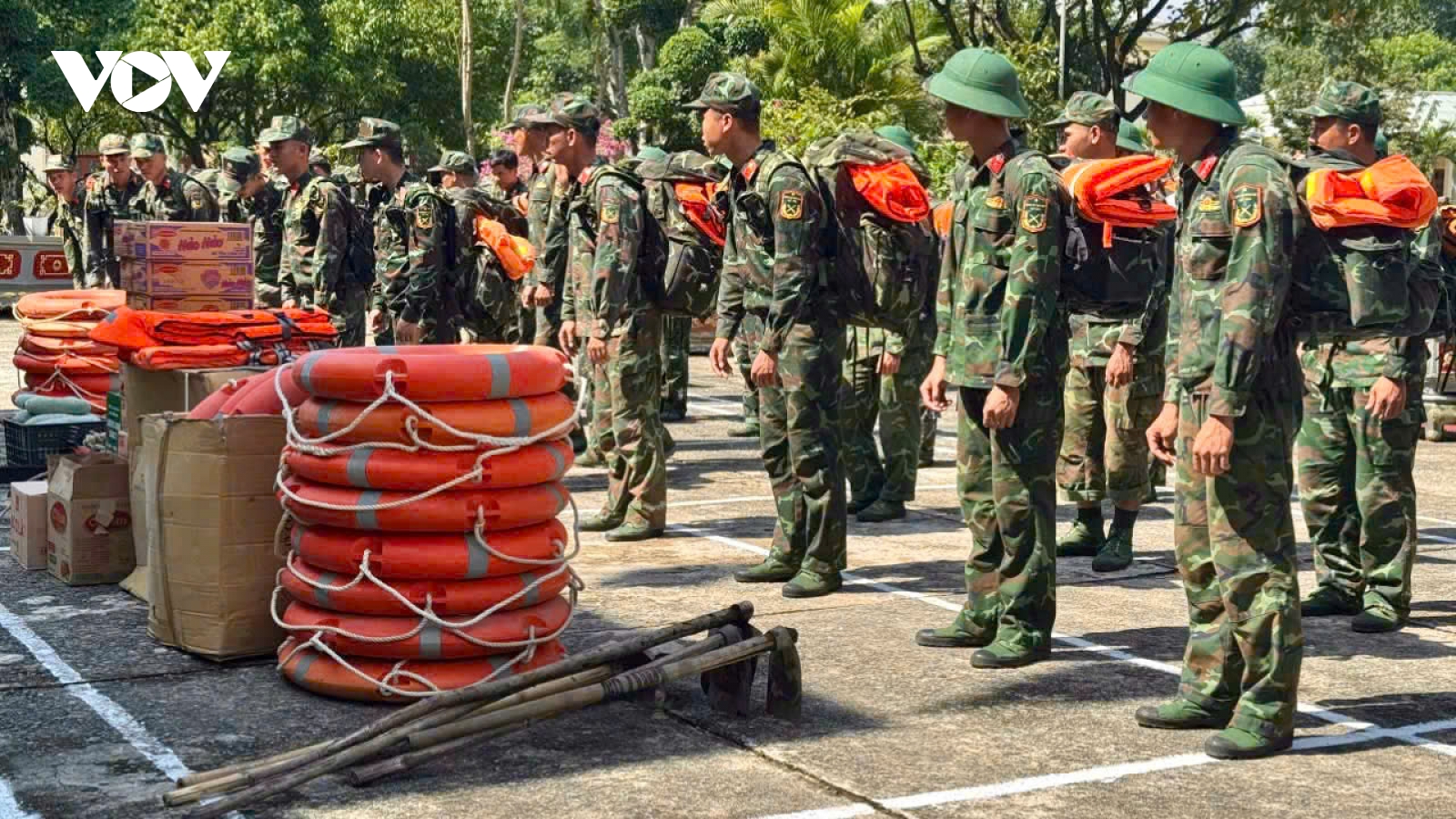 Miền Trung, Quân khu 5 khẩn trương ứng phó mưa lớn do ảnh hưởng bão số 12