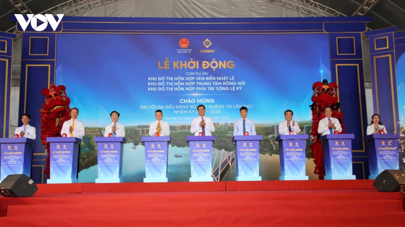 Khởi động 3 dự án chào mừng Đại hội đại biểu Đảng bộ tỉnh Quảng Trị lần thứ I