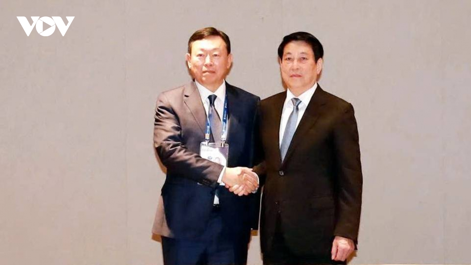 Chủ tịch nước Lương Cường tiếp Chủ tịch Tập đoàn Lotte Shin Dong Bin