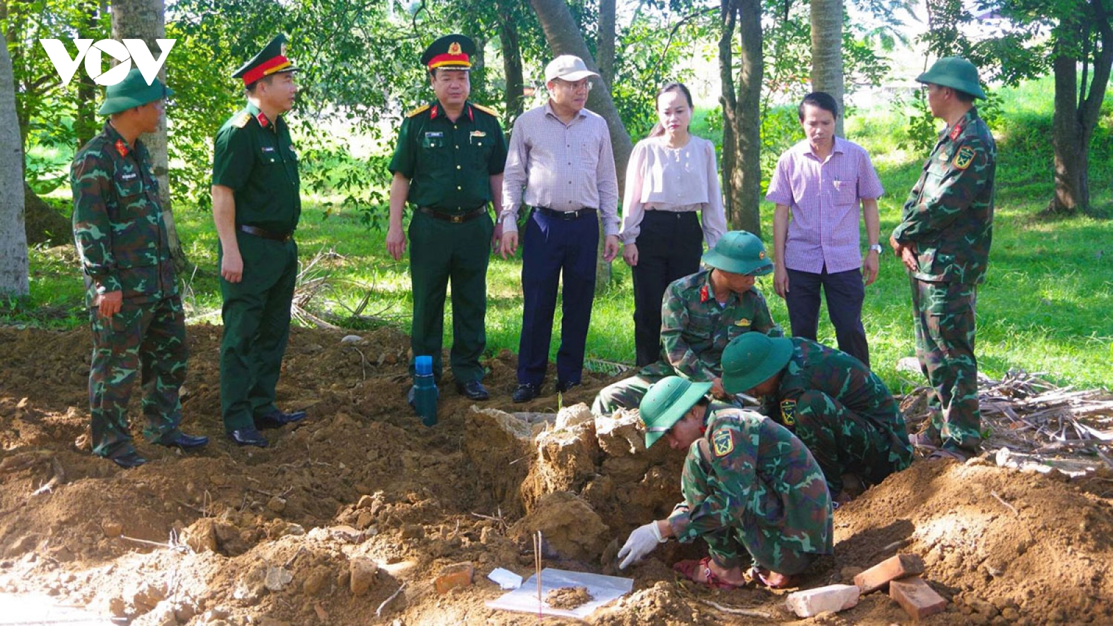 Quy tập 29 hài cốt liệt sĩ tại phường Quảng Trị