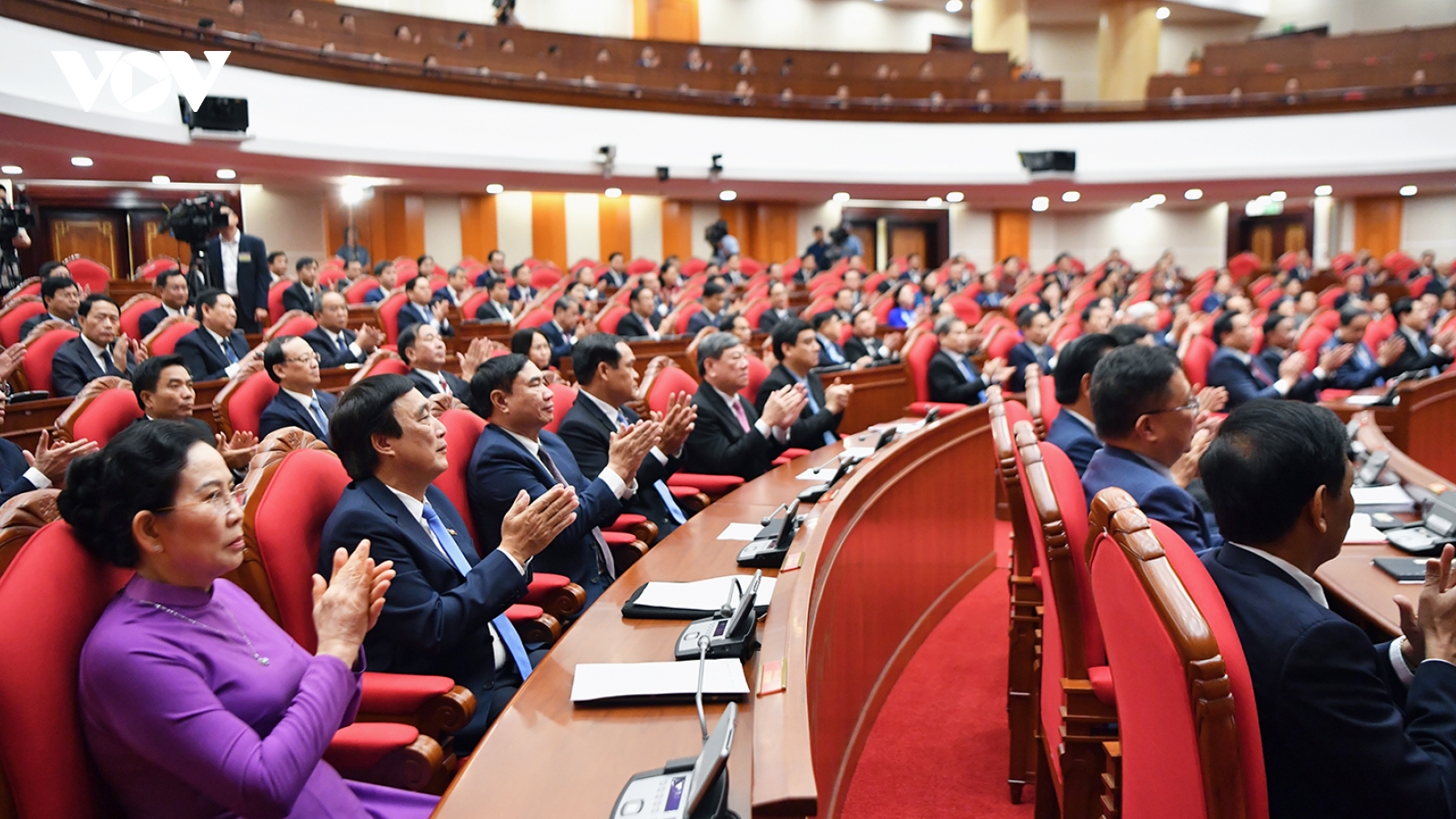 Toàn cảnh bế mạc Hội nghị lần thứ 13 Ban Chấp hành Trung ương Đảng khóa XIII