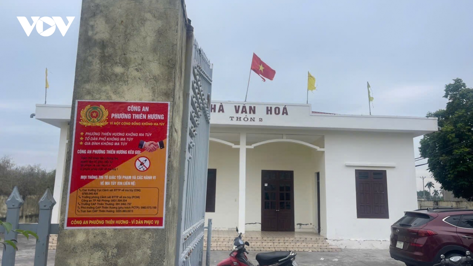 Hải Phòng: Xác minh vụ việc người đàn ông trốn trong nhà văn hoá, cầu cứu