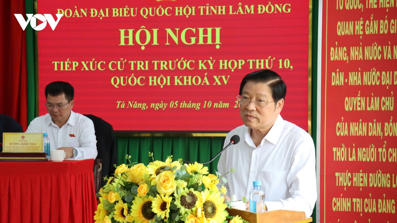 Ông Phan Đình Trạc đề nghị làm rõ bức xúc của cử tri Lâm Đồng về sổ đỏ