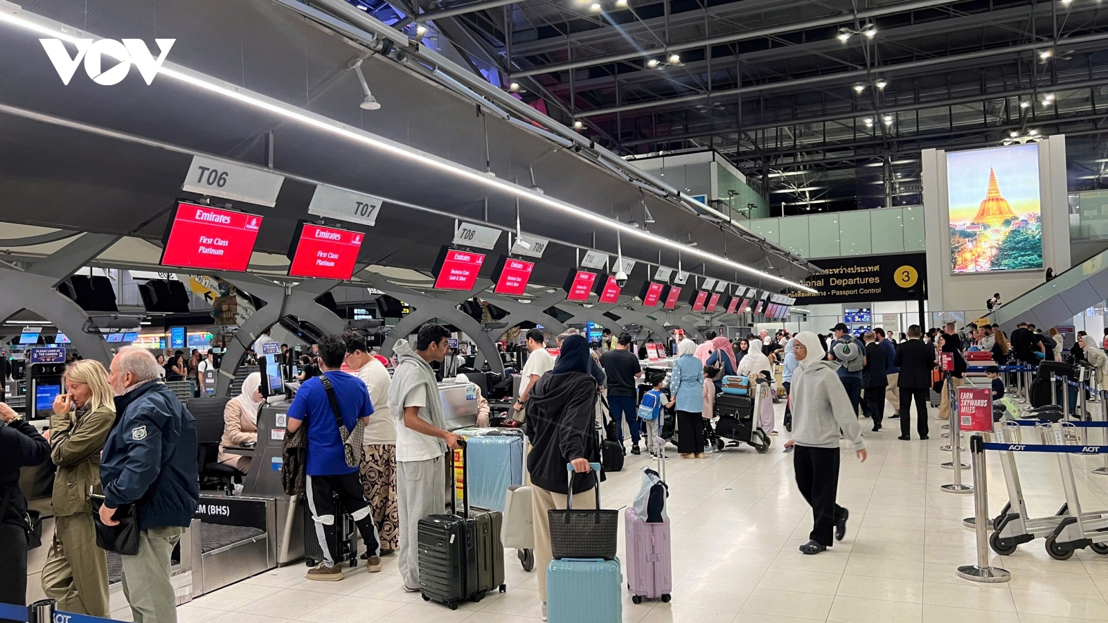 Ngành du lịch Thái Lan dần khởi sắc dịp cuối năm